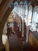 View from the tenor box at St Peter Mancroft.