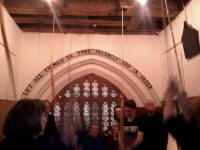 Ringing at St Matthew's in Ipswich for the South-East District Practice.