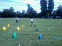 Mason in action at his school sports day!