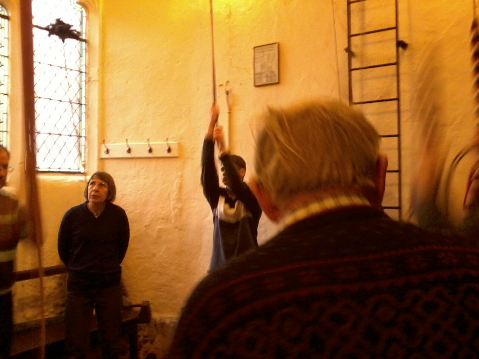 Ringing at St George's in Norwich on the South-East District Outing.