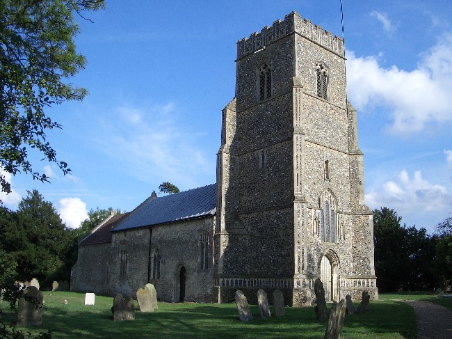 Photo of St Nicholas church, Bedfield
