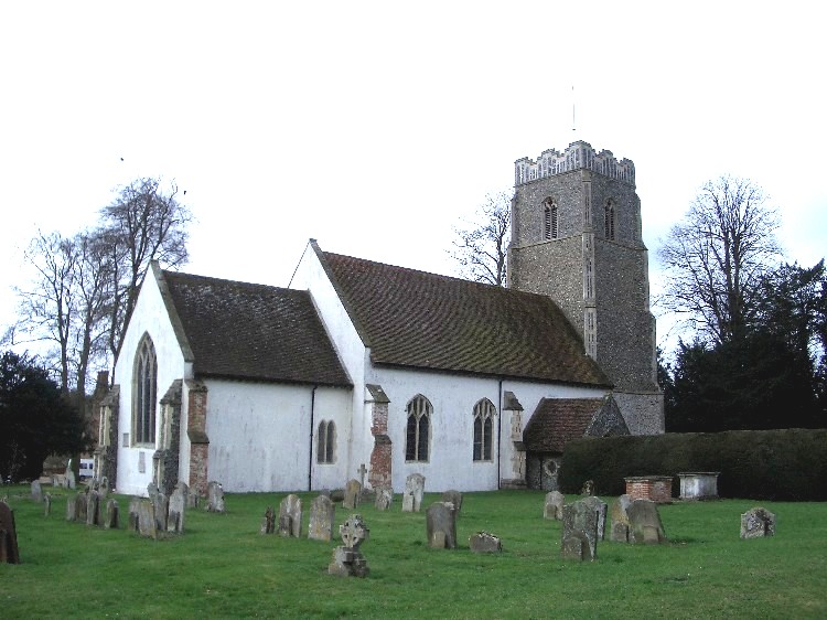 Photo of All Saints church, Brandeston