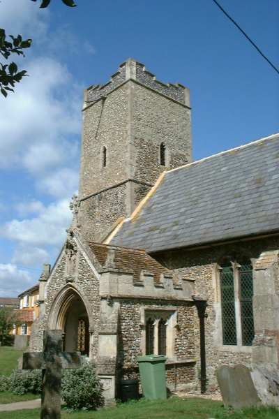 Photo of All Saints church, Rede