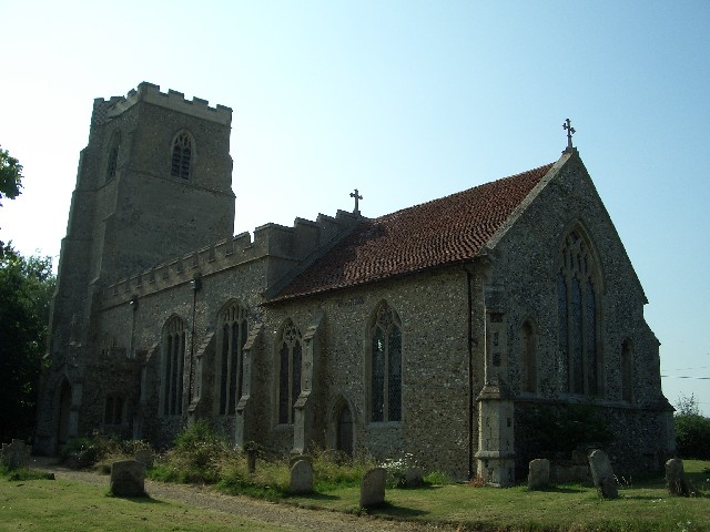 Photo of All Saints church, Stansfield