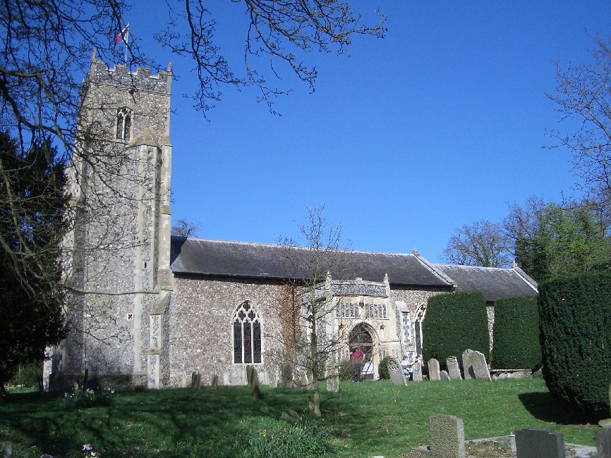 Photo of St Mary Magdalene church, Thornham Magna