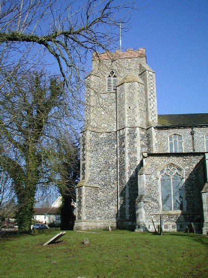 Photo of St Andrew church, Wingfield