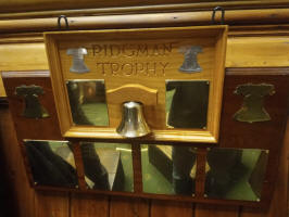 The Ridgman Trophy at St Mary-le-Tower.