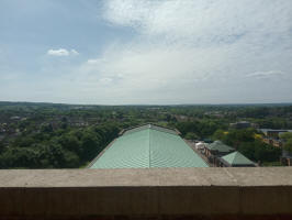  View from my rope at Guildford Cathedral.