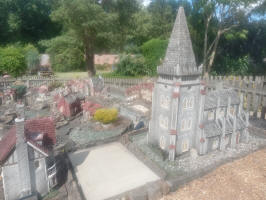 The model village at Wistow.