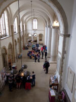 The view from the gallery.