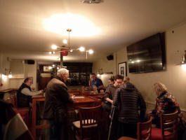 In the 'Stables' at the Halberd Inn preparing for the AGM.