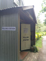 St Mary's Parish Hall as the polling station.