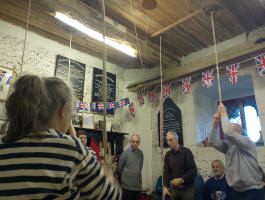 Ringing at Bramford for the South-East District ADM.