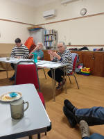 The top table at the SE District ADM in Bramford Church Hall.
