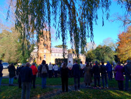 Remembrance Sunday service at Grundisburgh.