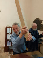 The stay for Ufford at Pettistree practice tonight.