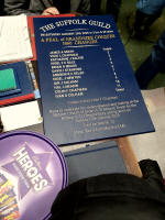 New pealboard at Ipswich Minster.