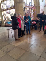 Judges David & Gill Sparling with Tim Hart from Bury St Edmunds and Diana Pipe. Judges David & Gill Sparling with Tim Hart from Bury St Edmunds and Diana Pipe.