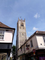 The tower at St Lawrence uncovered!