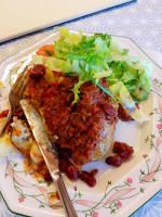 My delicious jacket potato!