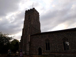 A pleasant evening out in Pettistree.