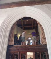 Ringing at Hunsdon.