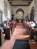 Tour meeting at Hunsdon.