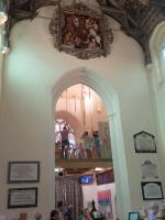 Ringing at St Margaret's for the celebration of John & Shirley's contribution to ringing here.