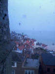 View from the tower stairs at Cromer.