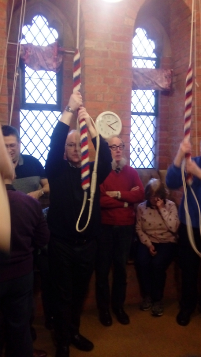 Ringing at the South-East District Practice at Felixstowe.