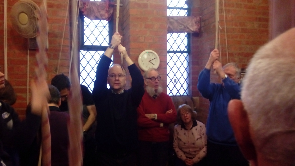 Ringing at the South-East District Practice at Felixstowe.