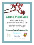 Grand Plant Sale.