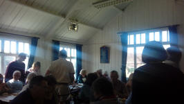 Lunch in Earl Stonham Church Hall.