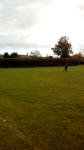 Mason flying his kite at Melton Park.