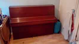 Our newly acquired piano.
