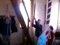 Ringing at Great Finborough on the Pettistree outing.