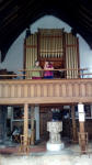 The organ at Metfield. 
