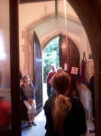 Ringing at Thornham Magna on the Guild Social.