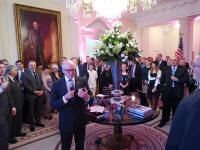 US Ambassador's Reception at Winfield House.