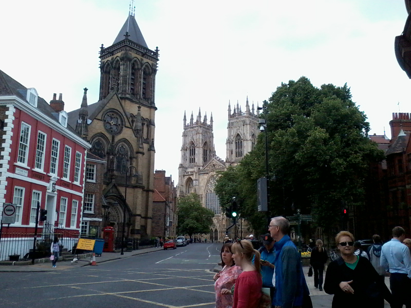 York Minster, with St Wilfrid's in the foreground, home to an 18cwt ten.