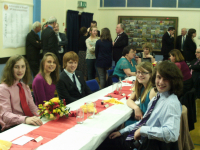 Young ringers enjoying the occasion.