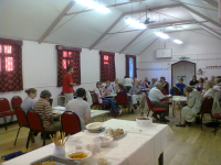 The Meeting in Sproughton Village Hall.