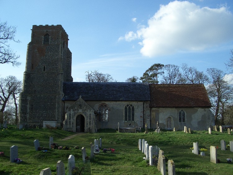 Photo of St Peter church, Blaxhall