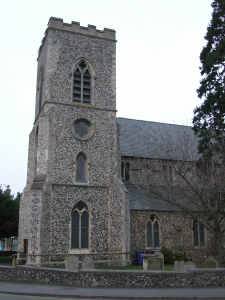 Photo of All Saints church, Newmarket