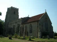 Picture of All Saints, Stansfield.