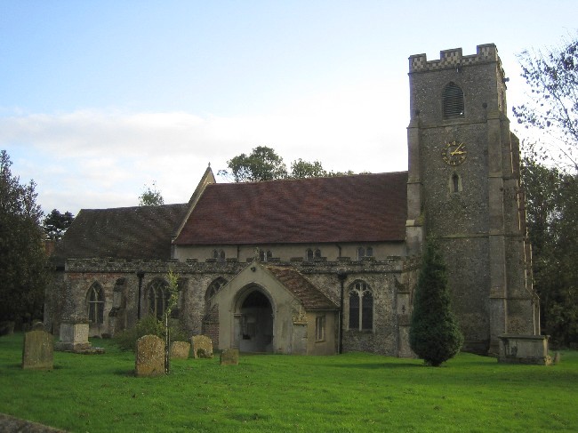 Photo of All Saints church, Wickhambrook