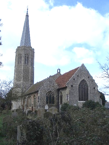 Photo of All Saints church, Wickham Market